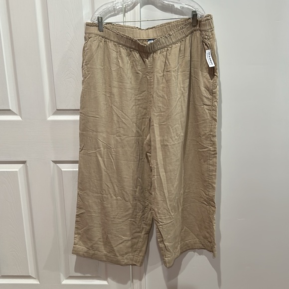 Old Navy Pants - Old Navy High-Rise Comfort Waistband Cropped Pants Size XXL